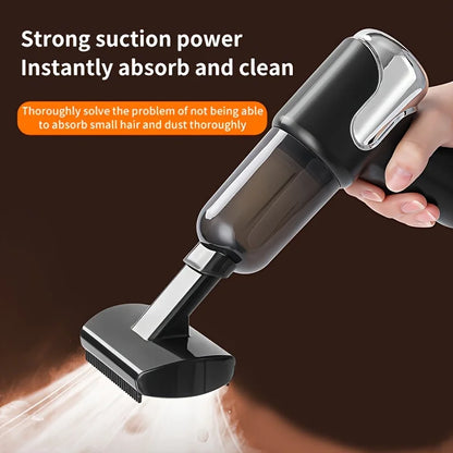 Pet cleaning vacuum cleaner portable handheld wireless high power adjustable hair suction integrated household hair removal